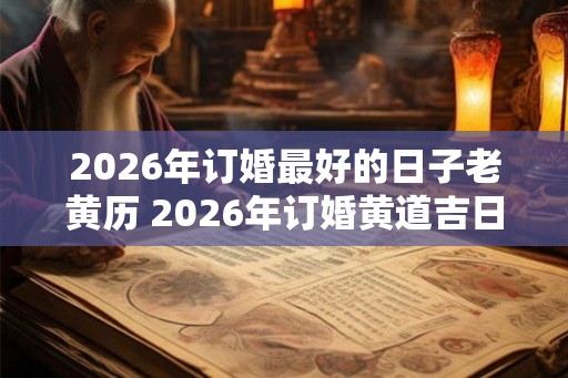 2026年订婚最好的日子老黄历 2026年订婚黄道吉日查询表