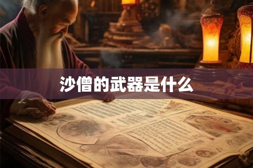 沙僧的武器是什么 沙僧的武器是什么