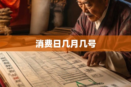 消费日几月几号