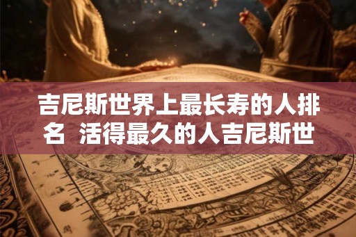 吉尼斯世界上最长寿的人排名  活得最久的人吉尼斯世界纪录