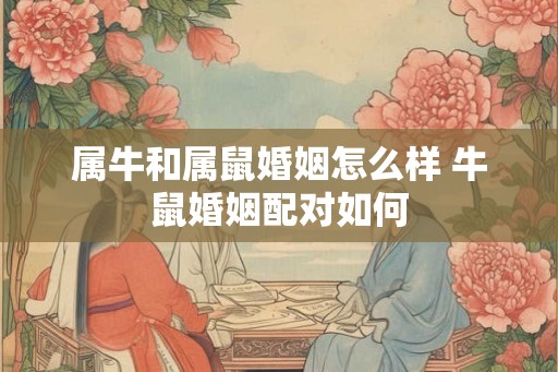 属牛和属鼠婚姻怎么样 牛鼠婚姻配对如何
