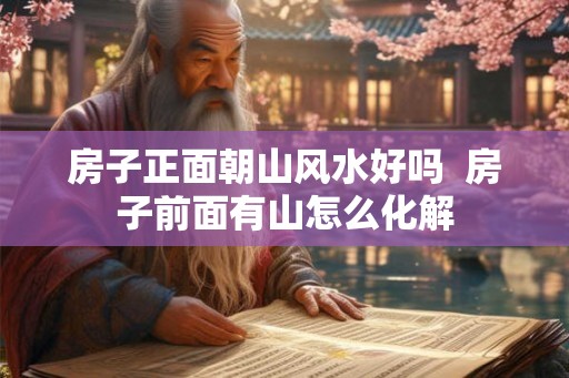 房子正面朝山风水好吗  房子前面有山怎么化解