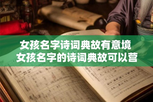 女孩名字诗词典故有意境 女孩名字的诗词典故可以营造怎样的意境 女孩名字诗词典故有意境 女孩名字的诗词典故可以营造怎样的意境