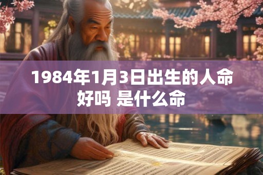 1984年1月3日出生的人命好吗 是什么命
