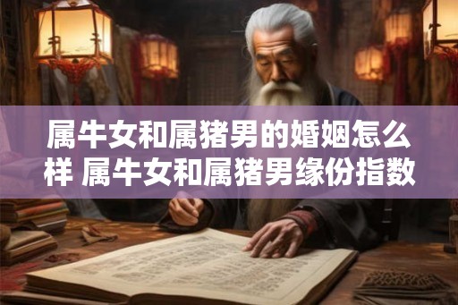 属牛女和属猪男的婚姻怎么样 属牛女和属猪男缘份指数 属牛女和属猪男的婚姻怎么样 属牛女和属猪男缘份指数