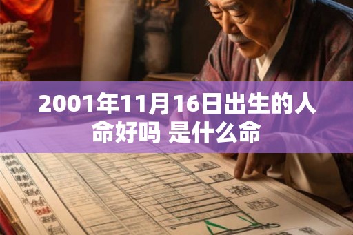 2001年11月16日出生的人命好吗 是什么命 2001年11月16日出生的人命好吗 是什么命
