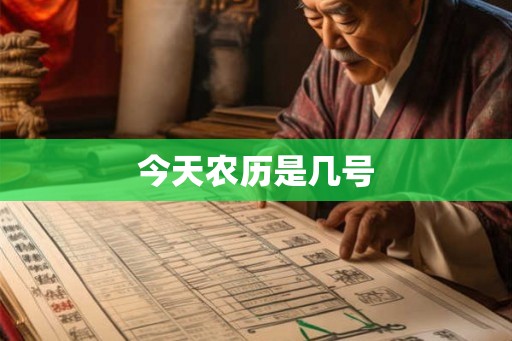 今天农历是几号