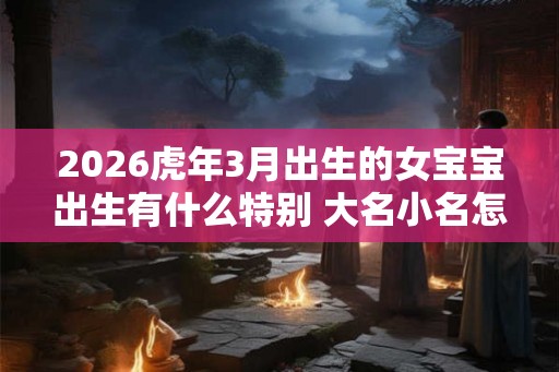 2026虎年3月出生的女宝宝出生有什么特别 大名小名怎么起 2026虎年3月出生的女宝宝出生有什么特别 大名小名怎么起