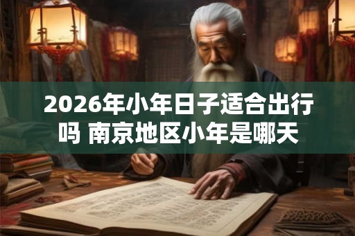 2026年小年日子适合出行吗 南京地区小年是哪天