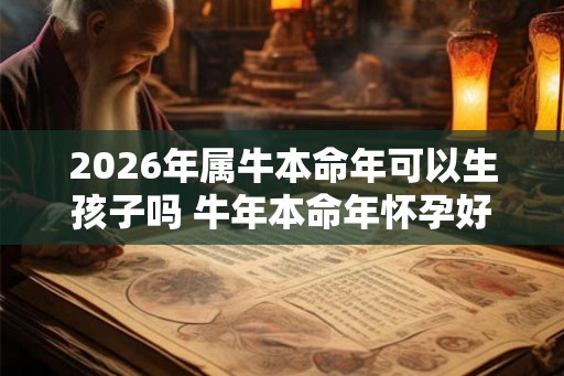 2026年属牛本命年可以生孩子吗 牛年本命年怀孕好吗