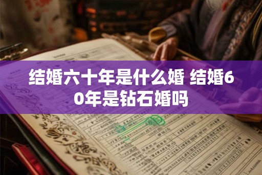 结婚六十年是什么婚 结婚60年是钻石婚吗