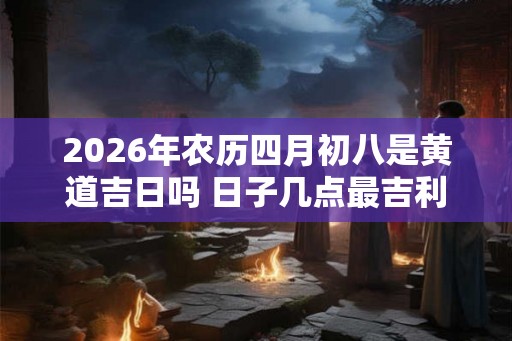 2026年农历四月初八是黄道吉日吗 日子几点最吉利