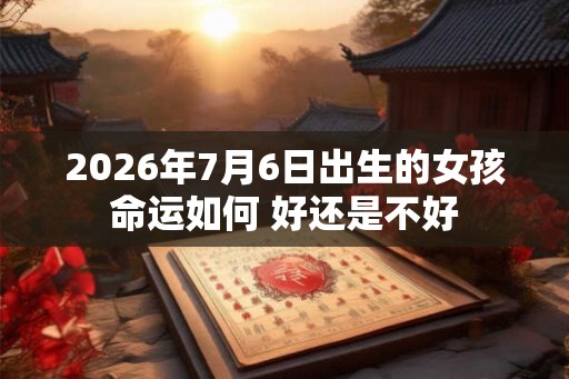 2026年7月6日出生的女孩命运如何 好还是不好 2026年7月6日出生的女孩命运如何 好还是不好