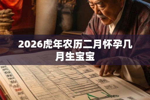 2026虎年农历二月怀孕几月生宝宝