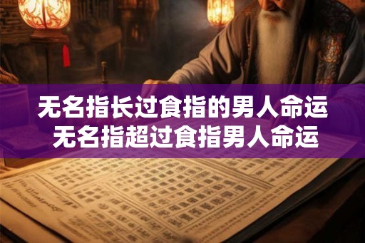 无名指长过食指的男人命运 无名指超过食指男人命运