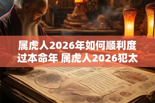 属虎人2026年如何顺利度过本命年 属虎人2026犯太岁怎么破