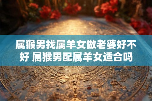 属猴男找属羊女做老婆好不好 属猴男配属羊女适合吗