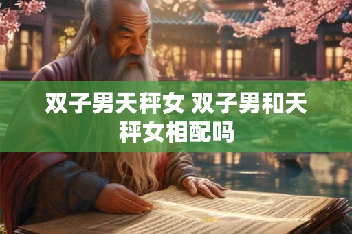 双子男天秤女 双子男和天秤女相配吗