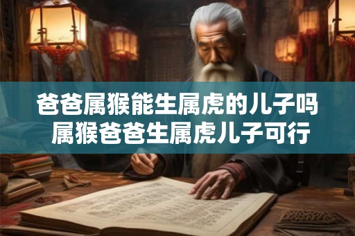 爸爸属猴能生属虎的儿子吗 属猴爸爸生属虎儿子可行吗 爸爸属猴能生属虎的儿子吗 属猴爸爸生属虎儿子可行吗