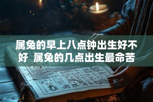 属兔的早上八点钟出生好不好  属兔的几点出生最命苦
