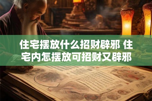 住宅摆放什么招财辟邪 住宅内怎摆放可招财又辟邪