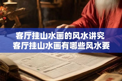 客厅挂山水画的风水讲究 客厅挂山水画有哪些风水要注意 客厅挂山水画的风水讲究 客厅挂山水画有哪些风水要注意