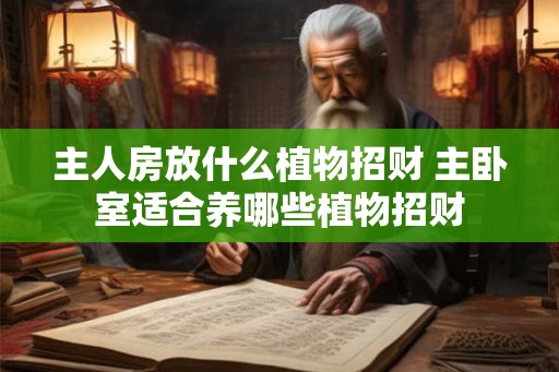 主人房放什么植物招财 主卧室适合养哪些植物招财