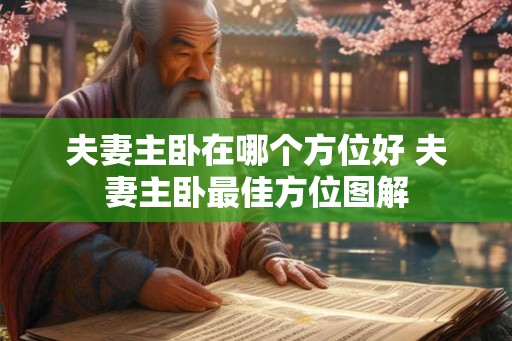 夫妻主卧在哪个方位好 夫妻主卧最佳方位图解 夫妻主卧在哪个方位好 夫妻主卧最佳方位图解