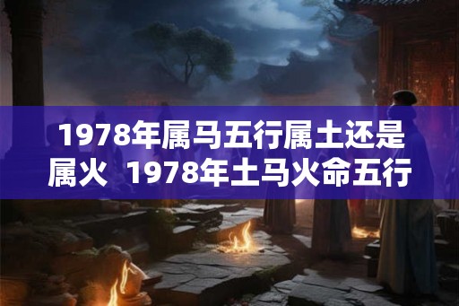 1978年属马五行属土还是属火  1978年土马火命五行缺啥