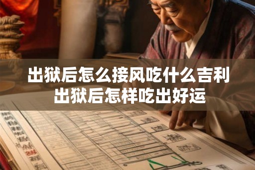 出狱后怎么接风吃什么吉利 出狱后怎样吃出好运 出狱后怎么接风吃什么吉利 出狱后怎样吃出好运