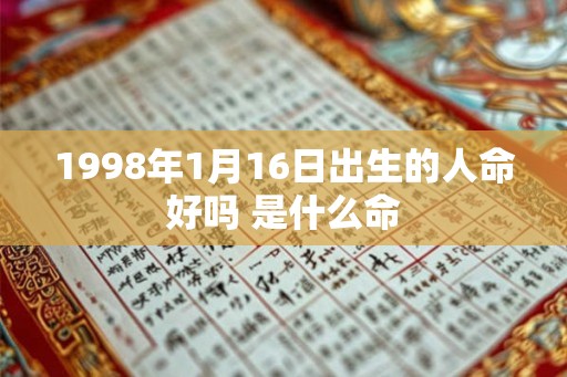 1998年1月16日出生的人命好吗 是什么命