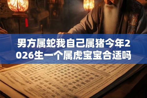 男方属蛇我自己属猪今年2026生一个属虎宝宝合适吗