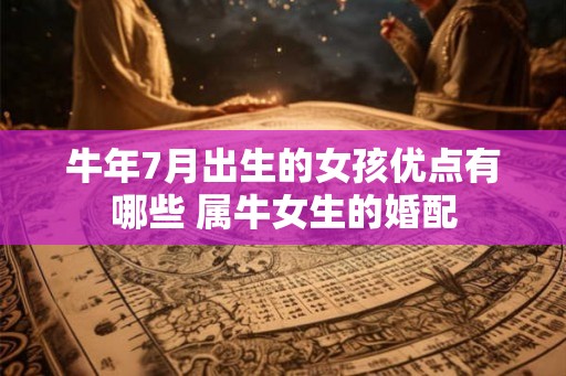 牛年7月出生的女孩优点有哪些 属牛女生的婚配
