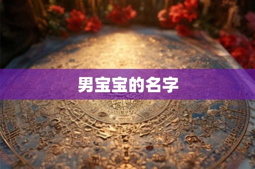男宝宝的名字