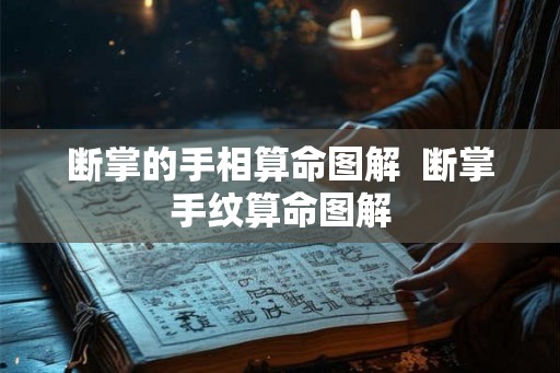 断掌的手相算命图解  断掌手纹算命图解