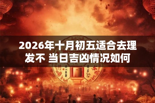 2026年十月初五适合去理发不 当日吉凶情况如何