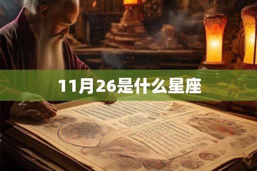 11月26是什么星座 11月26是什么星座