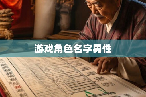 游戏角色名字男性