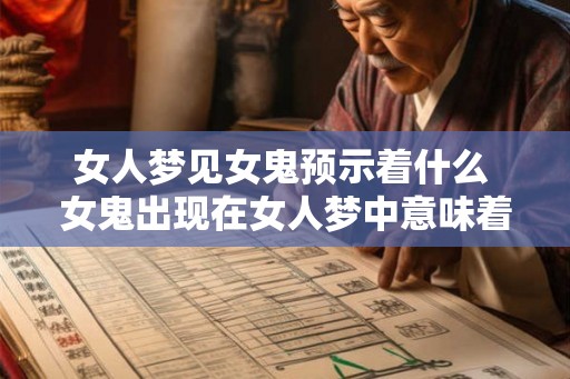 女人梦见女鬼预示着什么 女鬼出现在女人梦中意味着什么