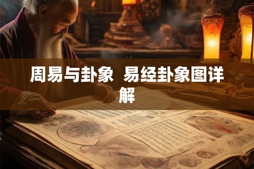 周易与卦象  易经卦象图详解