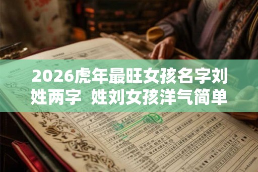 2026虎年最旺女孩名字刘姓两字  姓刘女孩洋气简单名字属虎