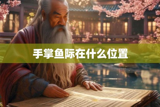 手掌鱼际在什么位置