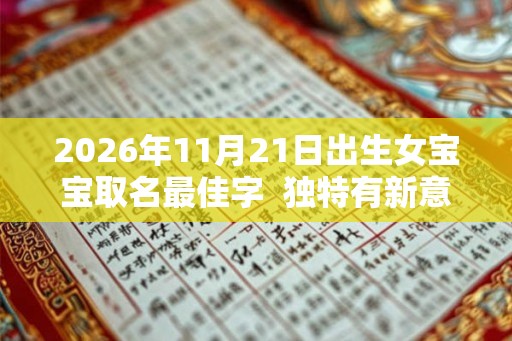 2026年11月21日出生女宝宝取名最佳字  独特有新意的名字