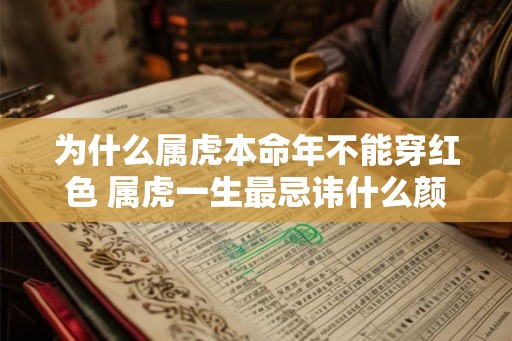为什么属虎本命年不能穿红色 属虎一生最忌讳什么颜色 为什么属虎本命年不能穿红色 属虎一生最忌讳什么颜色