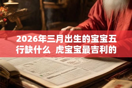 2026年三月出生的宝宝五行缺什么  虎宝宝最吉利的名字