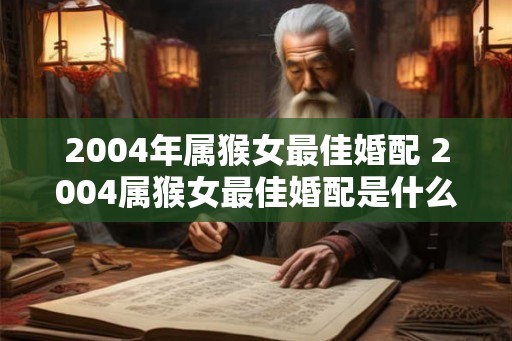 2004年属猴女最佳婚配 2004属猴女最佳婚配是什么