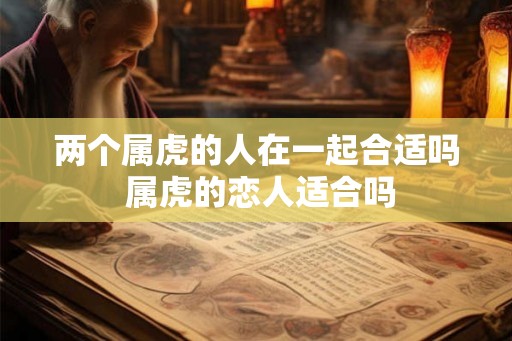 两个属虎的人在一起合适吗 属虎的恋人适合吗