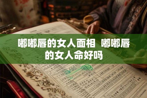 嘟嘟唇的女人面相  嘟嘟唇的女人命好吗