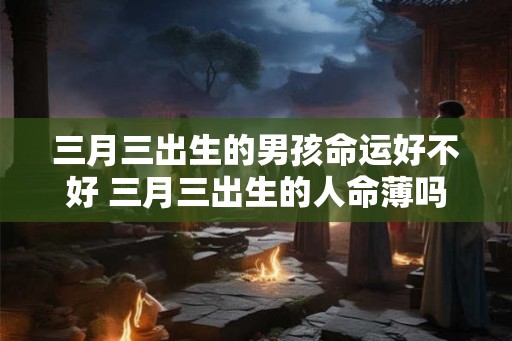 三月三出生的男孩命运好不好 三月三出生的人命薄吗