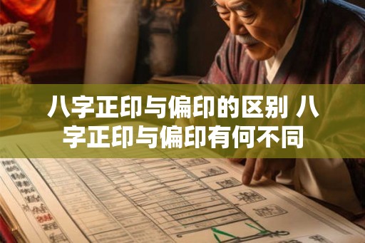 八字正印与偏印的区别 八字正印与偏印有何不同 八字正印与偏印的区别 八字正印与偏印有何不同